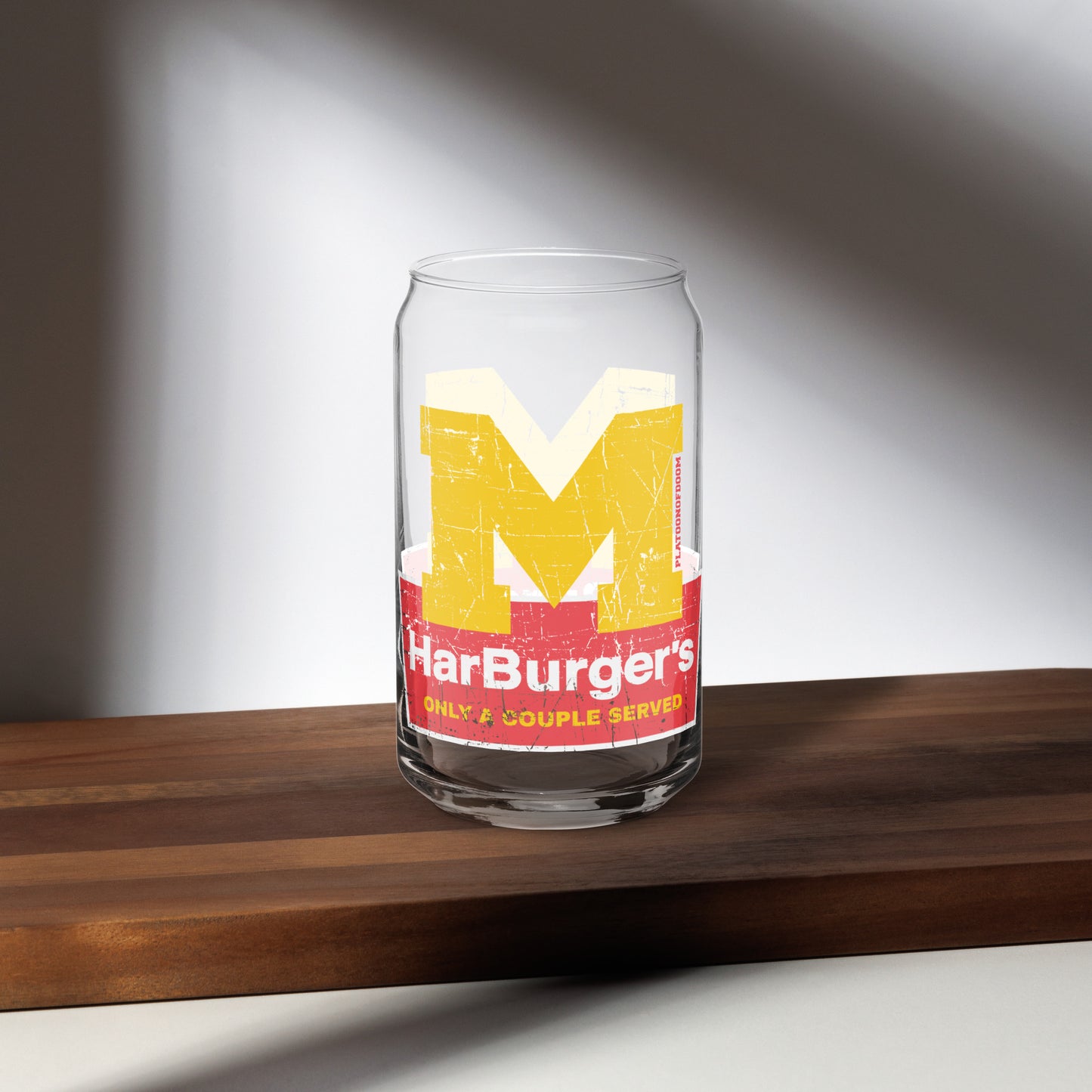 HarBurger's - Can-shaped glass