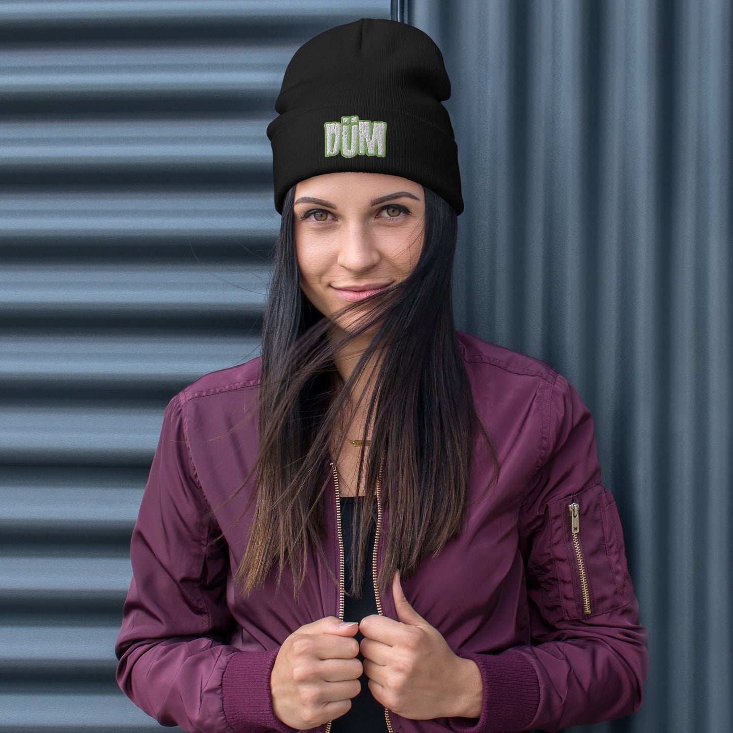 DUMzig Embroidered Beanie