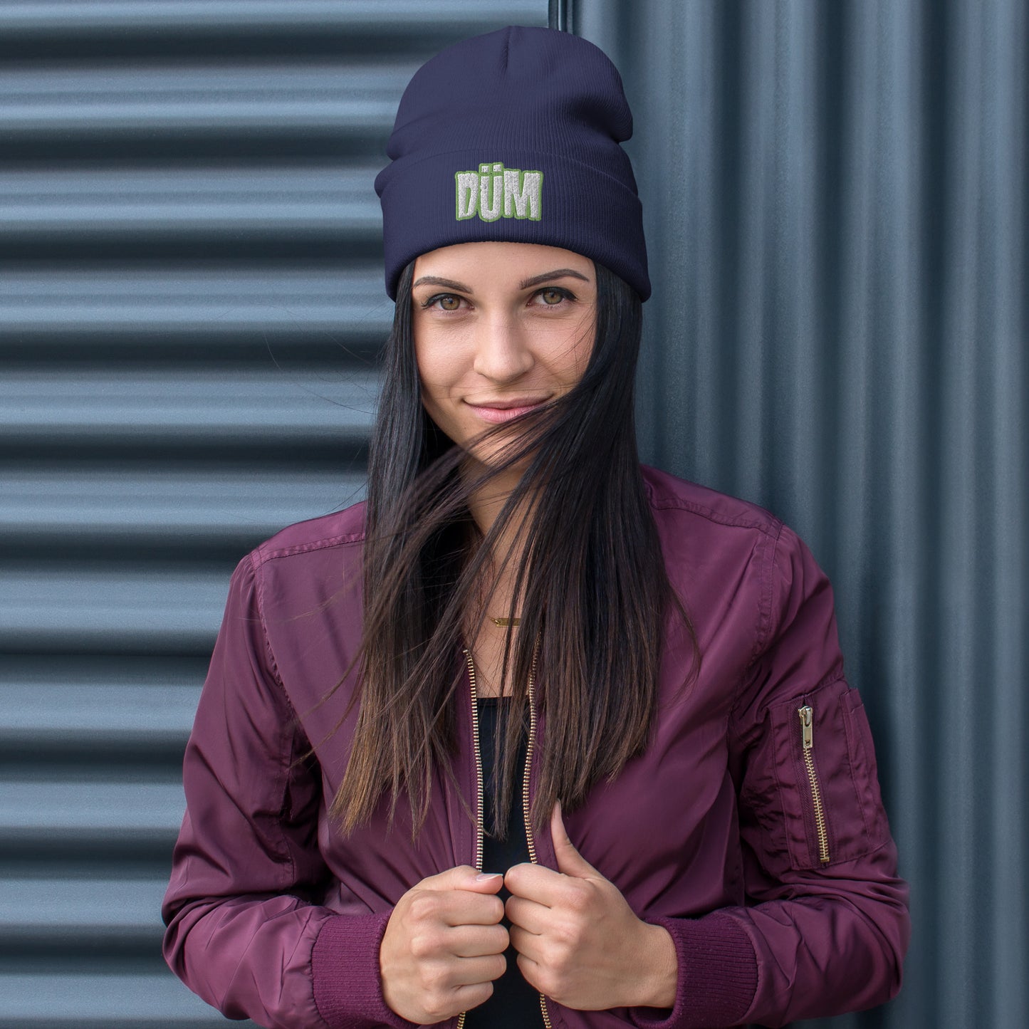 DUMzig Embroidered Beanie