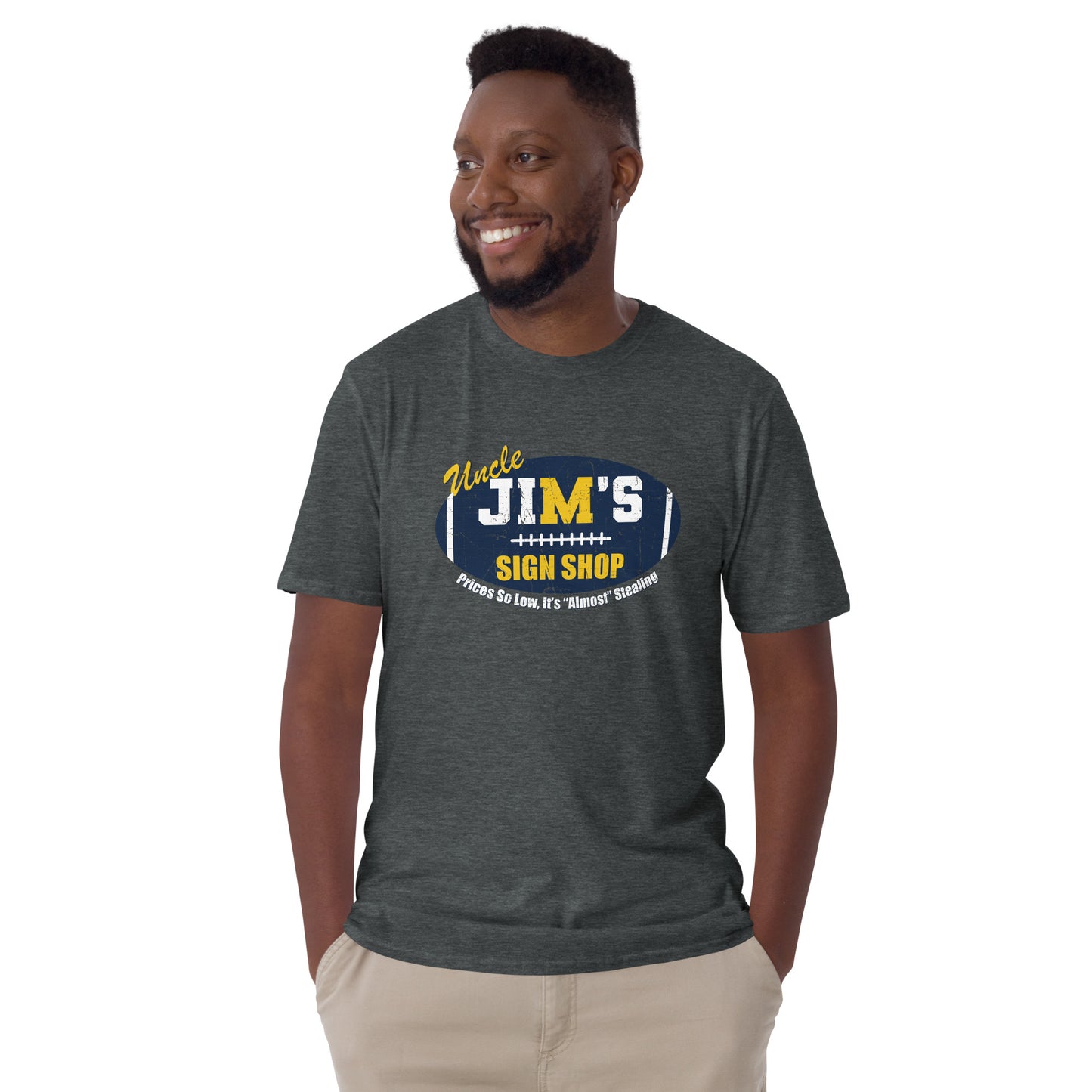 Uncle Jim's Sign Shop:  Short-Sleeve Unisex T-Shirt (Gildan Soft Style)