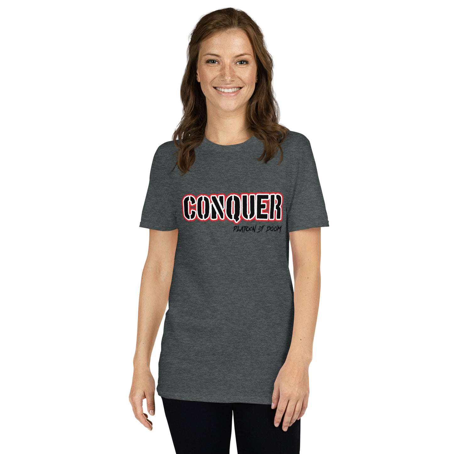 "CONQUER" - Short-Sleeve Unisex T-Shirt