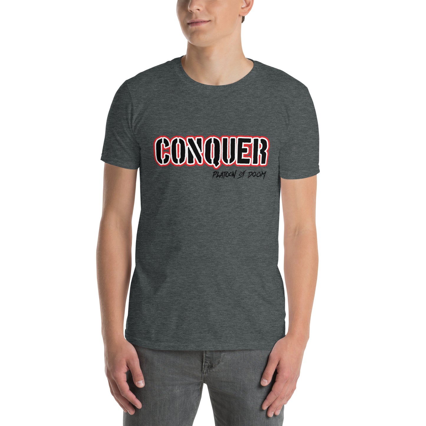 "CONQUER" - Short-Sleeve Unisex T-Shirt