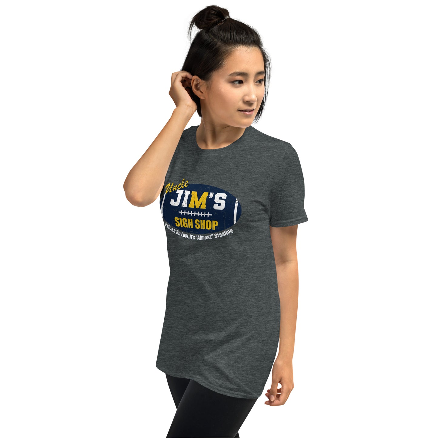 Uncle Jim's Sign Shop:  Short-Sleeve Unisex T-Shirt (Gildan Soft Style)