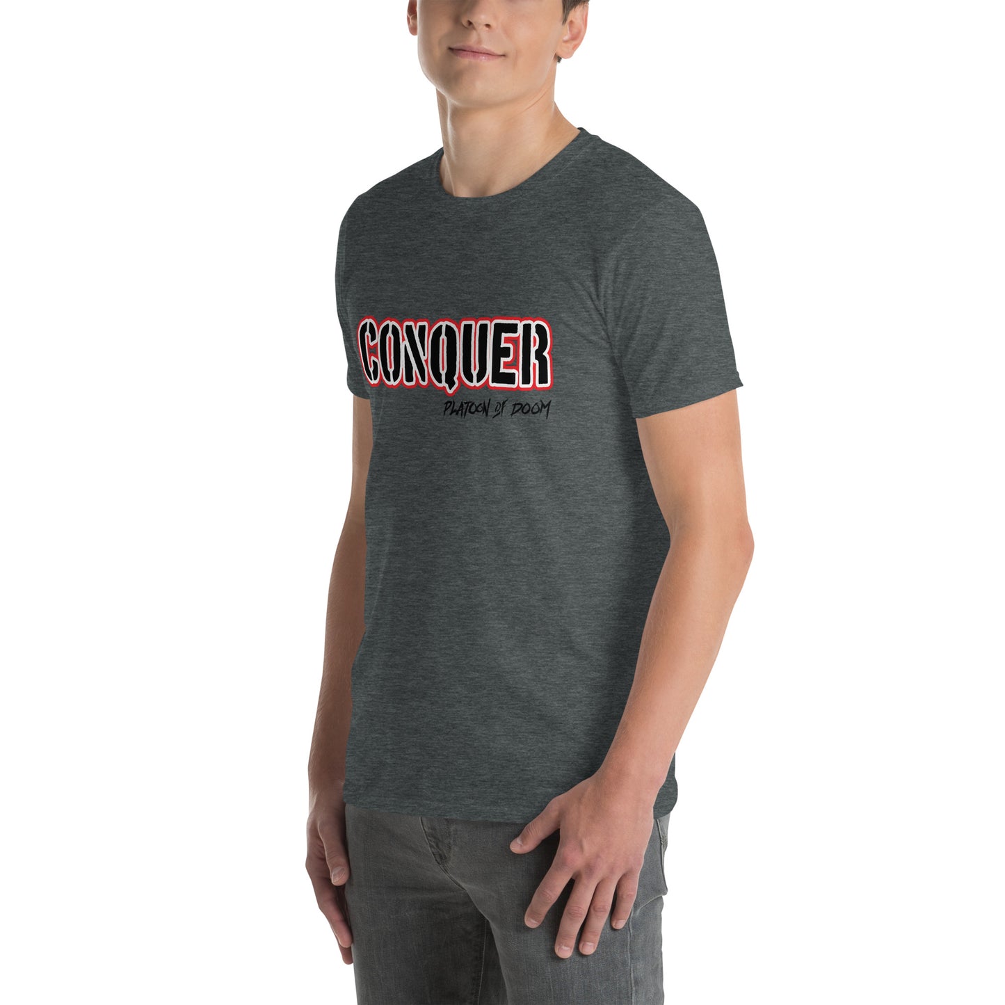 "CONQUER" - Short-Sleeve Unisex T-Shirt