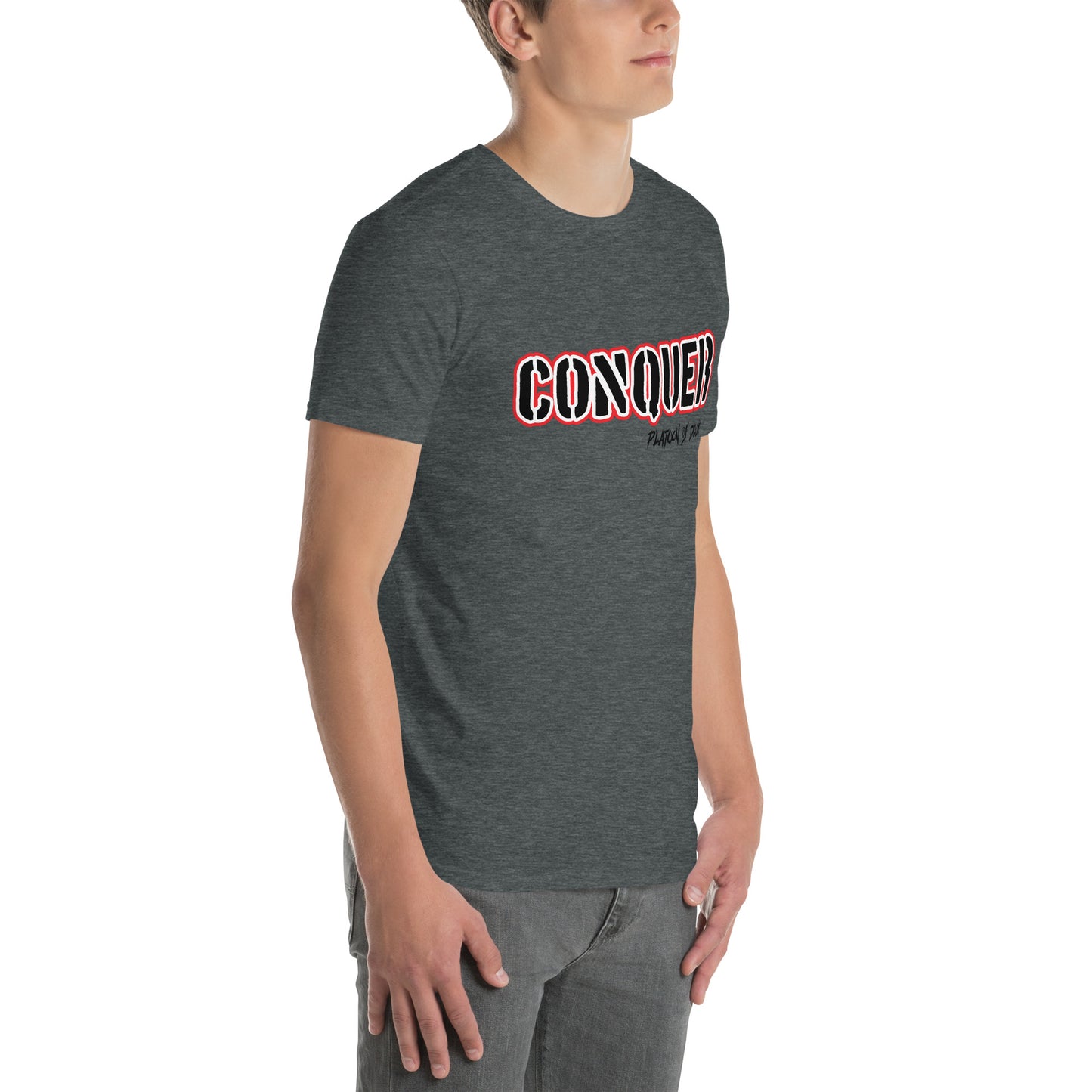 "CONQUER" - Short-Sleeve Unisex T-Shirt