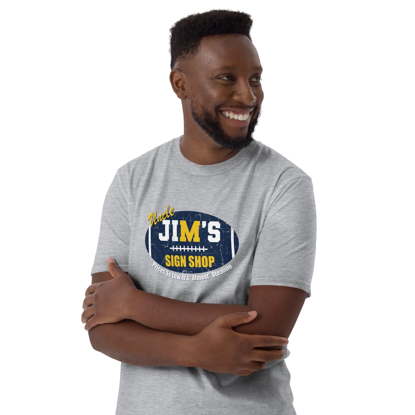 Uncle Jim's Sign Shop:  Short-Sleeve Unisex T-Shirt (Gildan Soft Style)