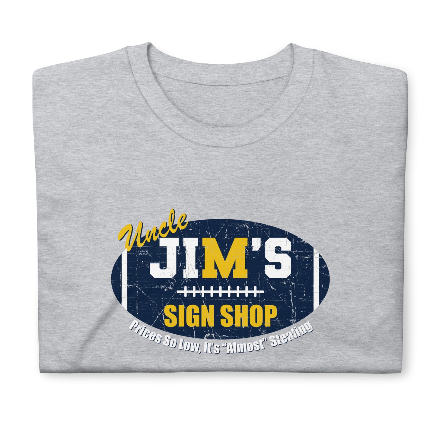 Uncle Jim's Sign Shop:  Short-Sleeve Unisex T-Shirt (Gildan Soft Style)