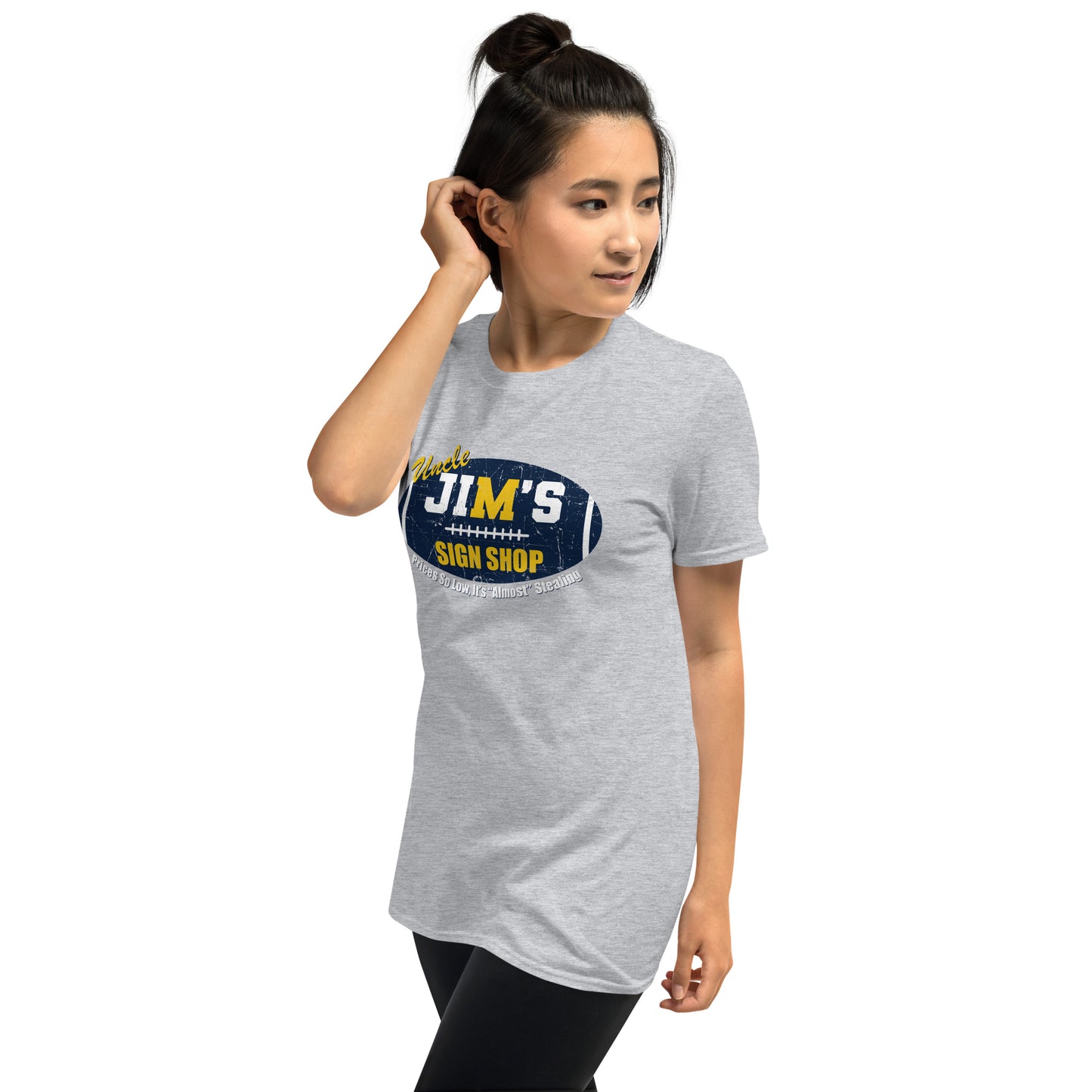 Uncle Jim's Sign Shop:  Short-Sleeve Unisex T-Shirt (Gildan Soft Style)