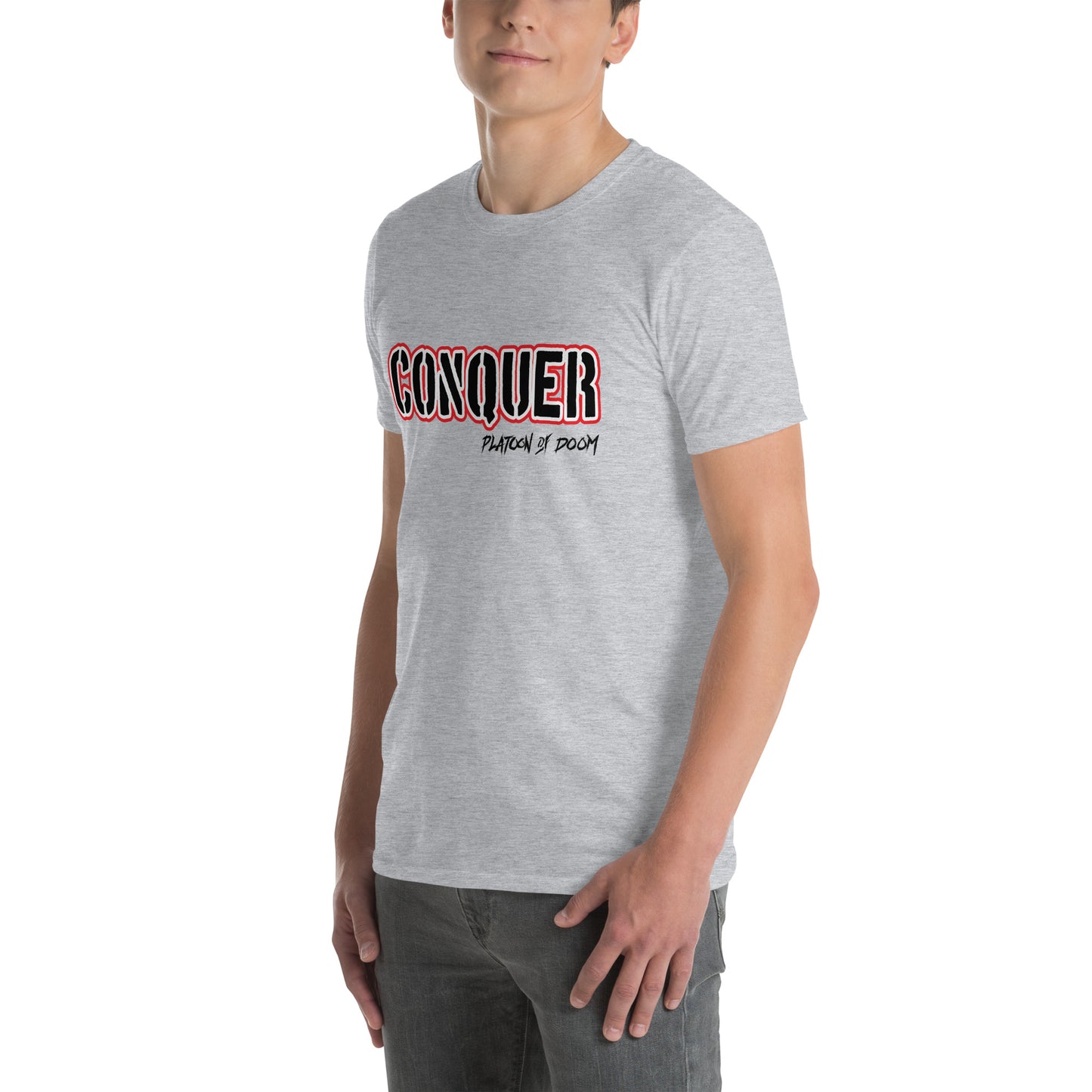 "CONQUER" - Short-Sleeve Unisex T-Shirt