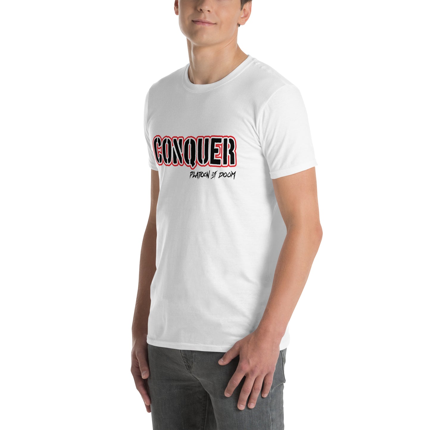 "CONQUER" - Short-Sleeve Unisex T-Shirt