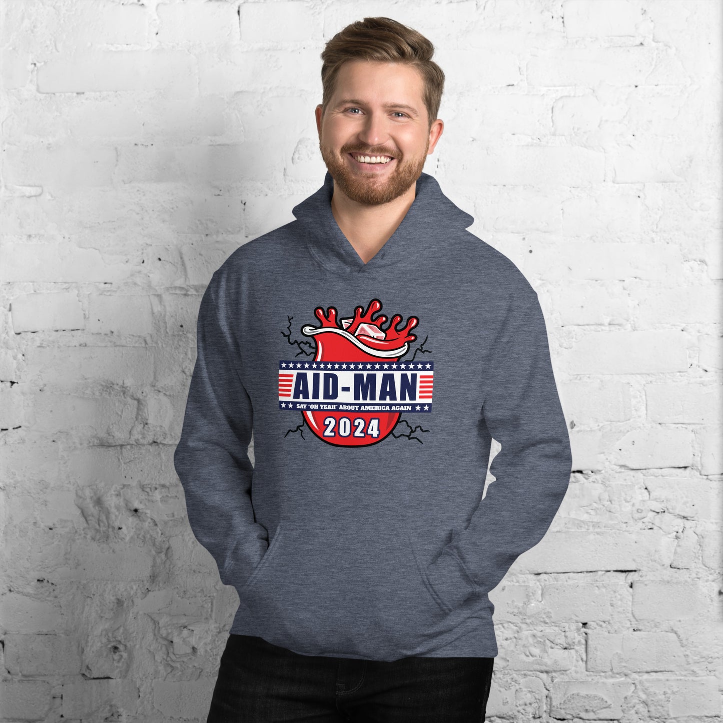 AID-MAN 2024 - Unisex Hoodie