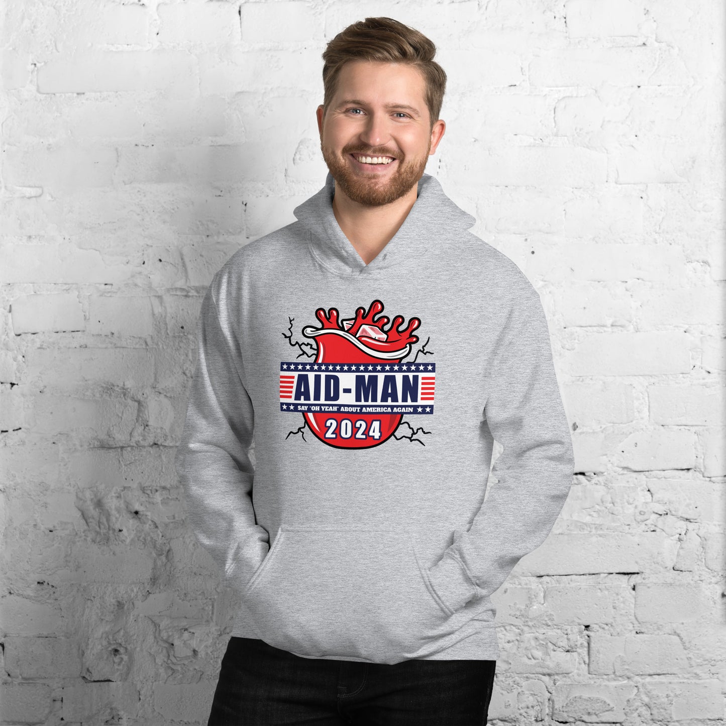 AID-MAN 2024 - Unisex Hoodie