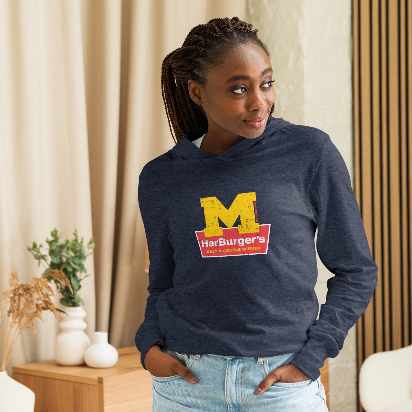 HarBurger's Long Sleeve T-Shirt Hoodie