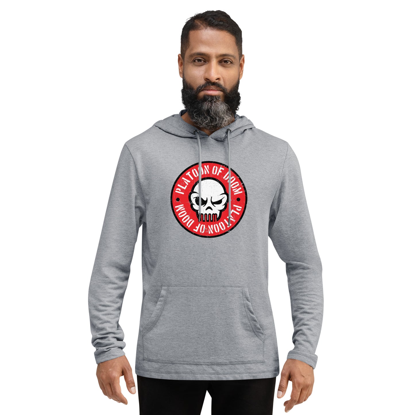 DOOMSkull Logo - Unisex Lightweight Hoodie