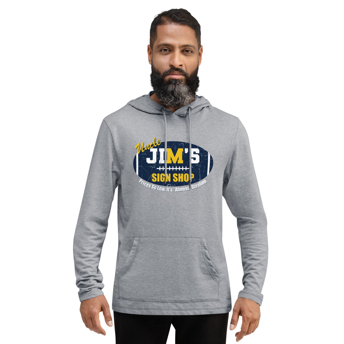 Uncle Jim's Sign Shop:  Unisex Lightweight Hoodie