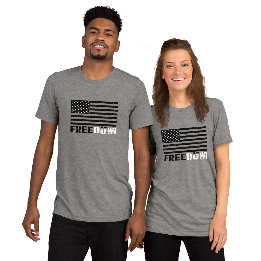 FREEDUM - Triblend Short sleeve t-shirt