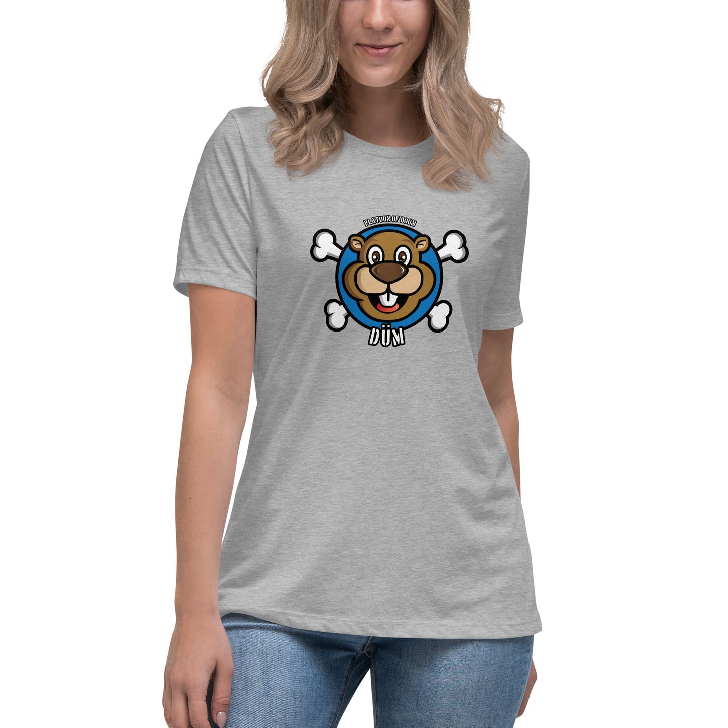 DOOMBeaver - Women's Relaxed T-Shirt