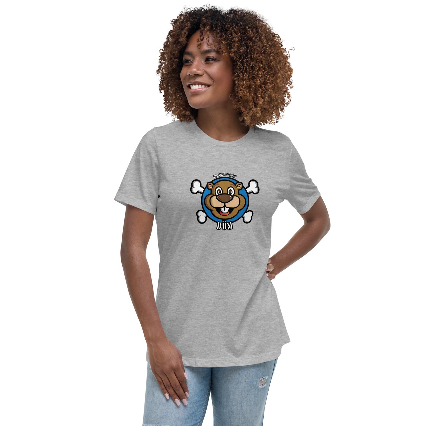 DOOMBeaver - Women's Relaxed T-Shirt