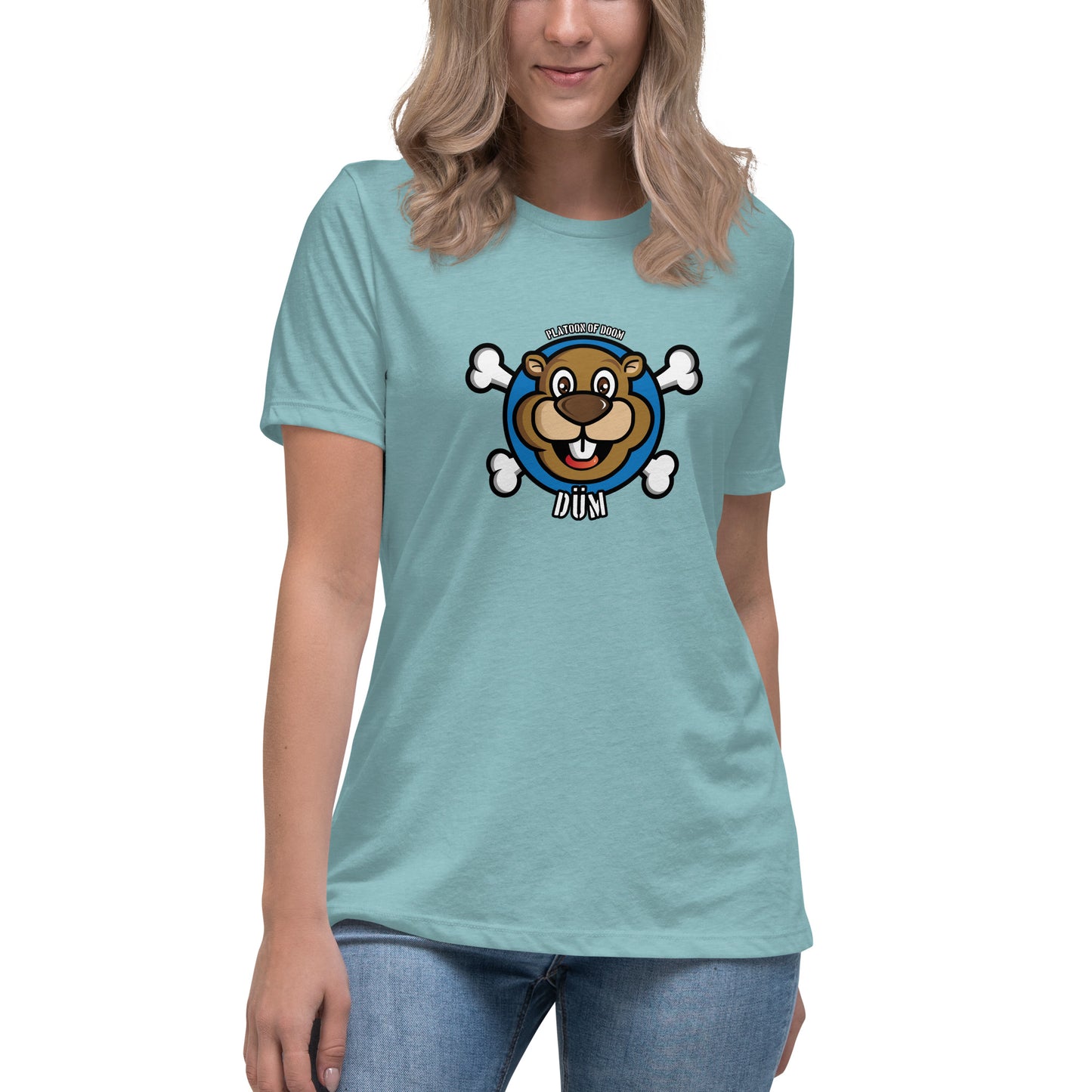 DOOMBeaver - Women's Relaxed T-Shirt