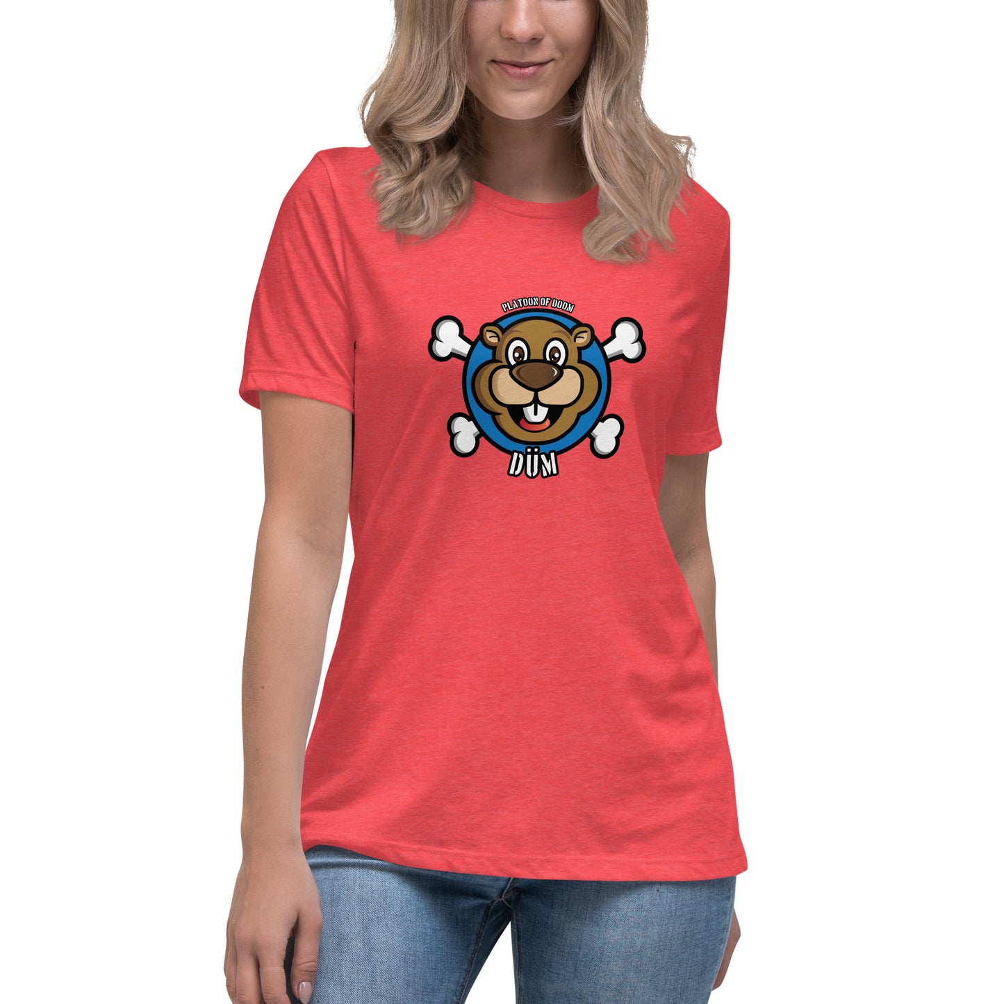 DOOMBeaver - Women's Relaxed T-Shirt