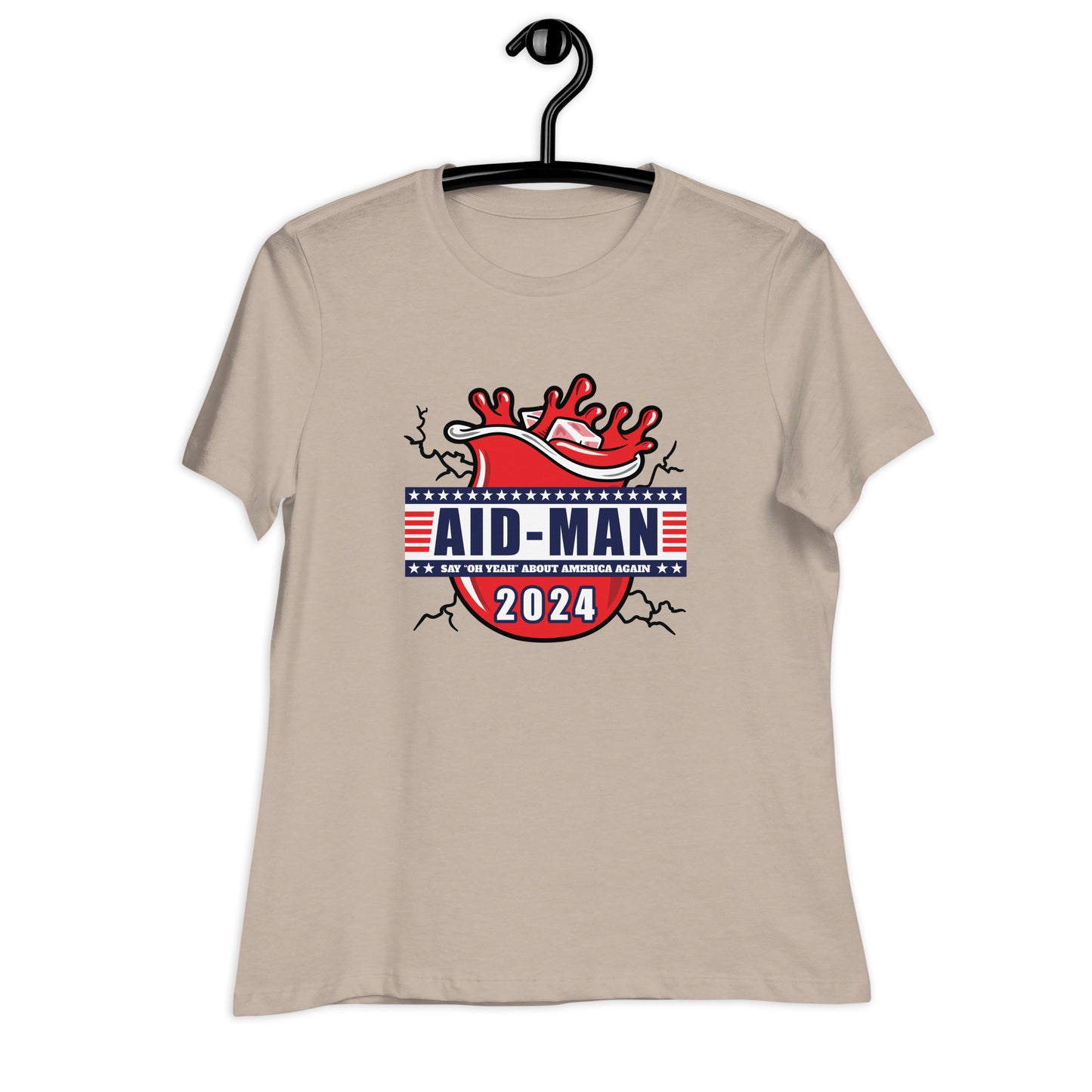 AID-MAN 2024 - Women's Relaxed T-Shirt