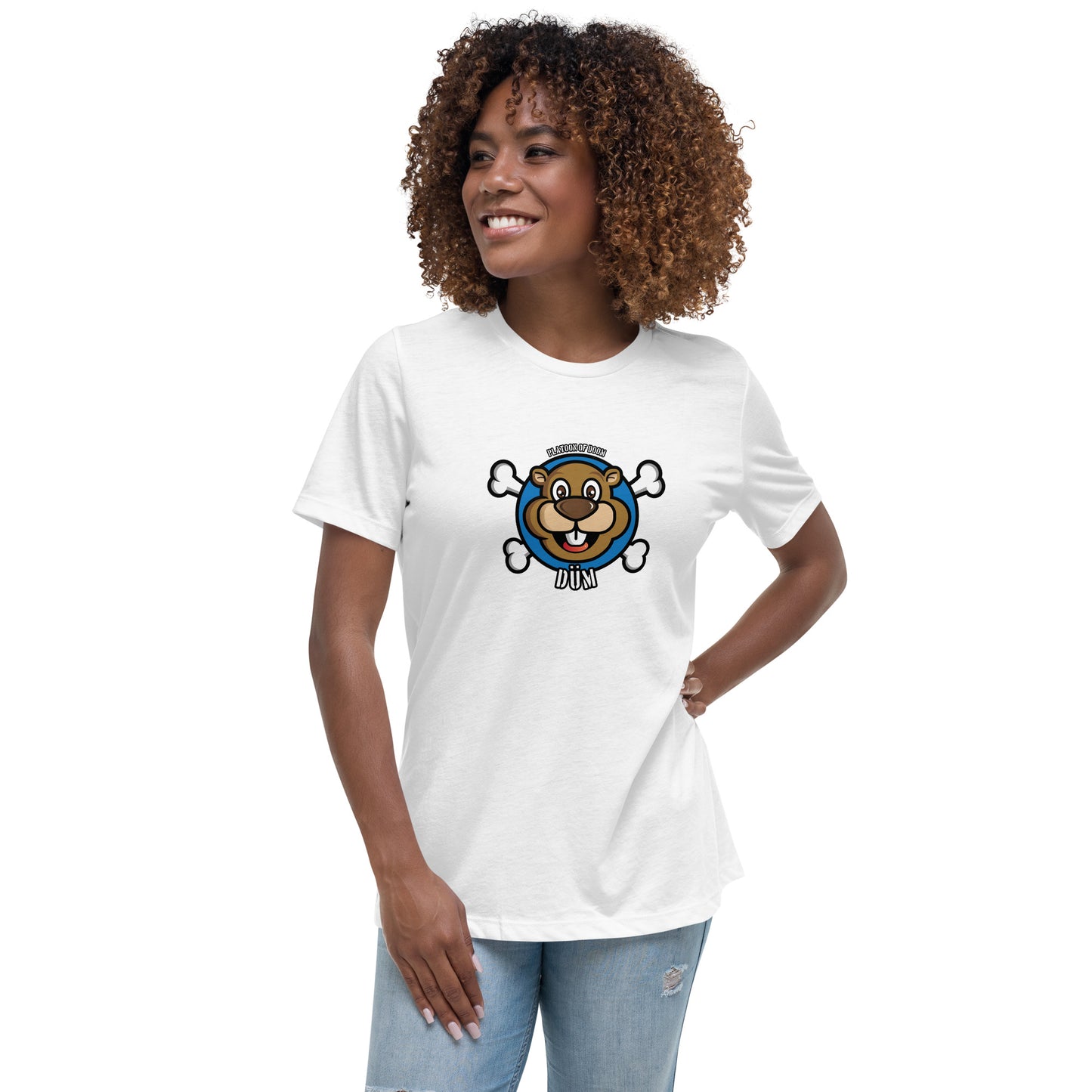 DOOMBeaver - Women's Relaxed T-Shirt