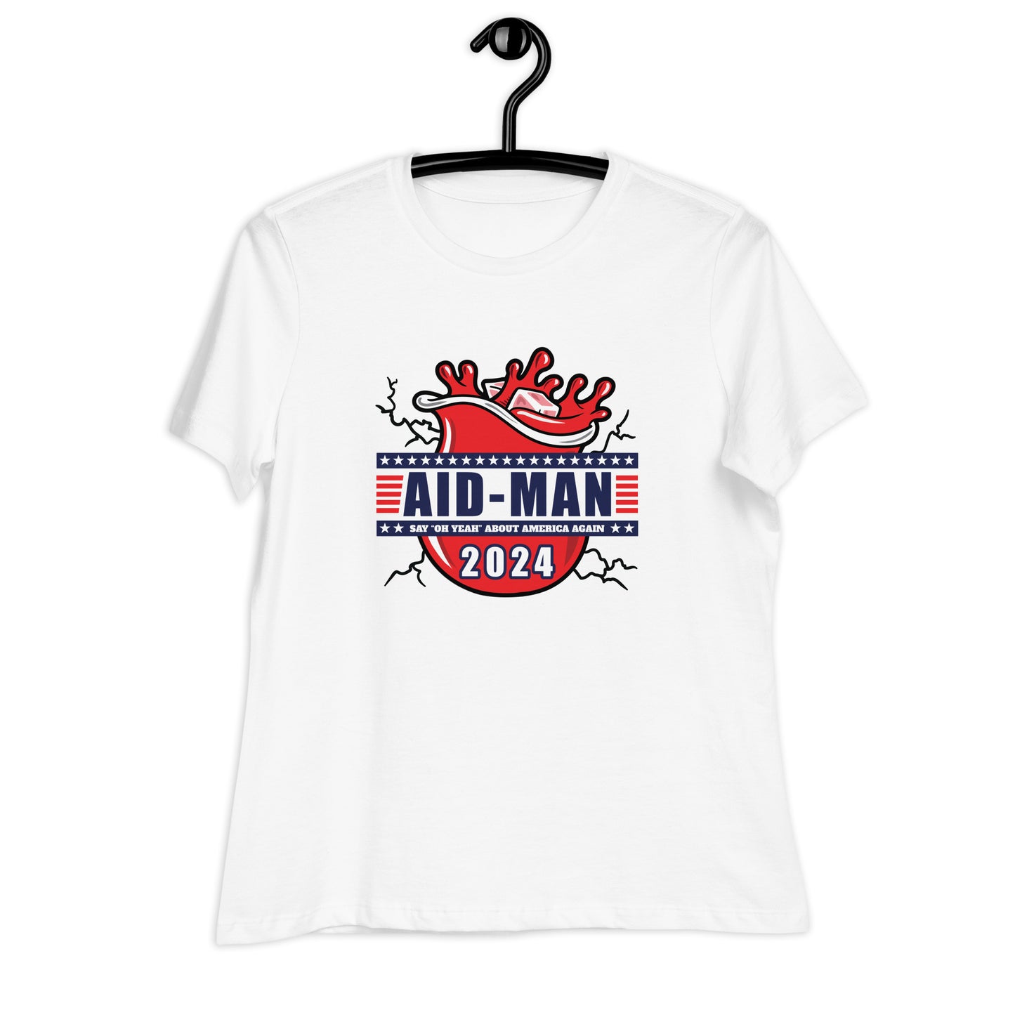 AID-MAN 2024 - Women's Relaxed T-Shirt