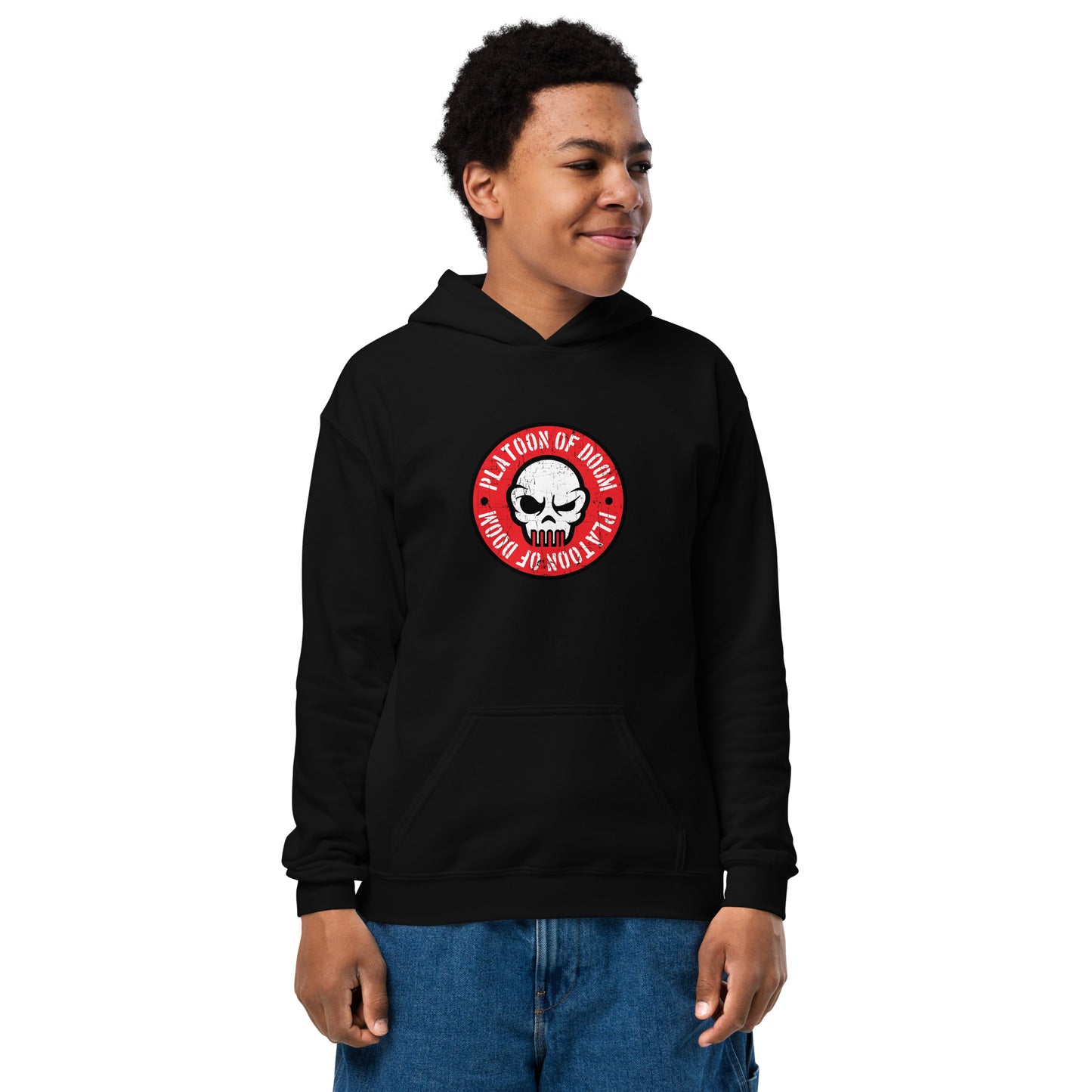 DOOMskull - Youth heavy blend hoodie