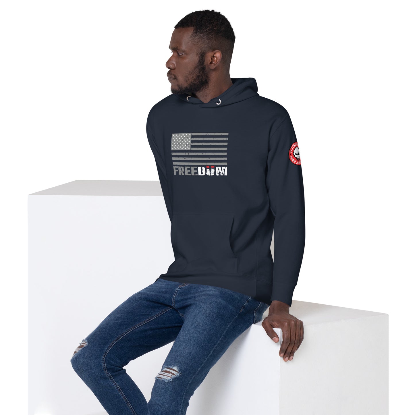 FREEDUM Flag - Unisex Hoodie