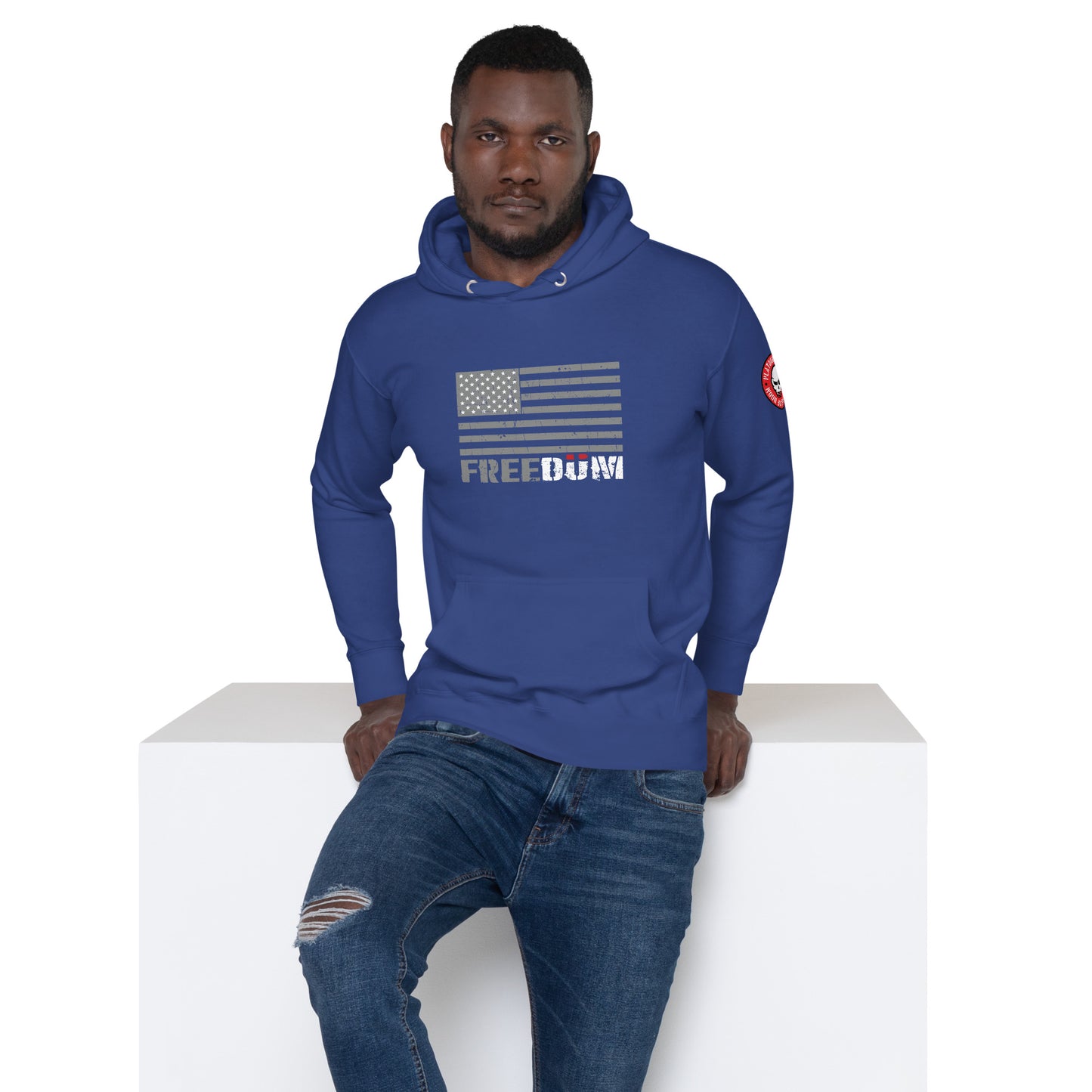 FREEDUM Flag - Unisex Hoodie