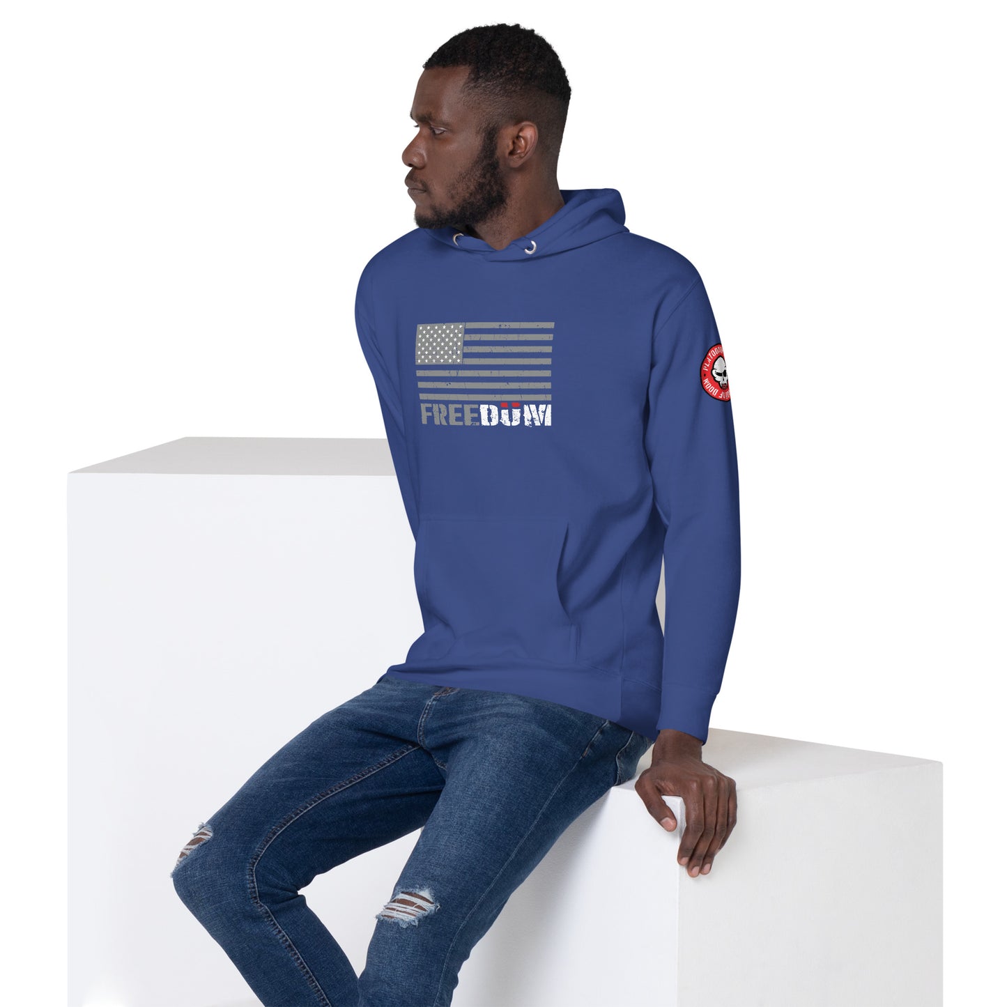 FREEDUM Flag - Unisex Hoodie